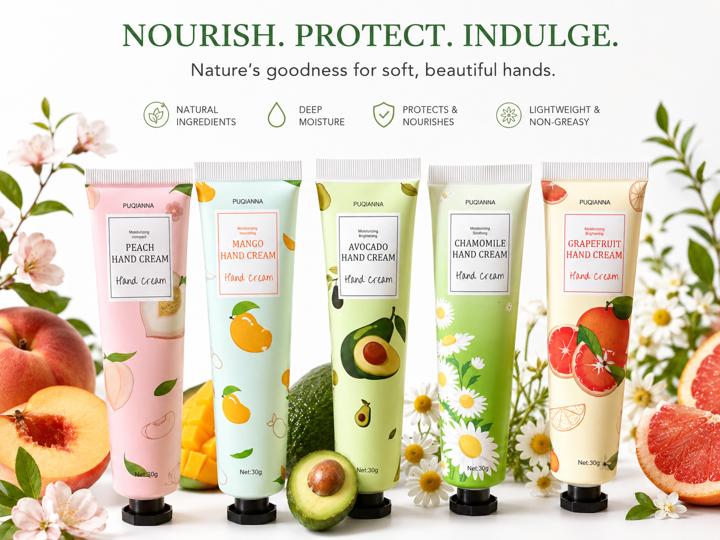 PUQIANNA Hand Moisturiser Cream