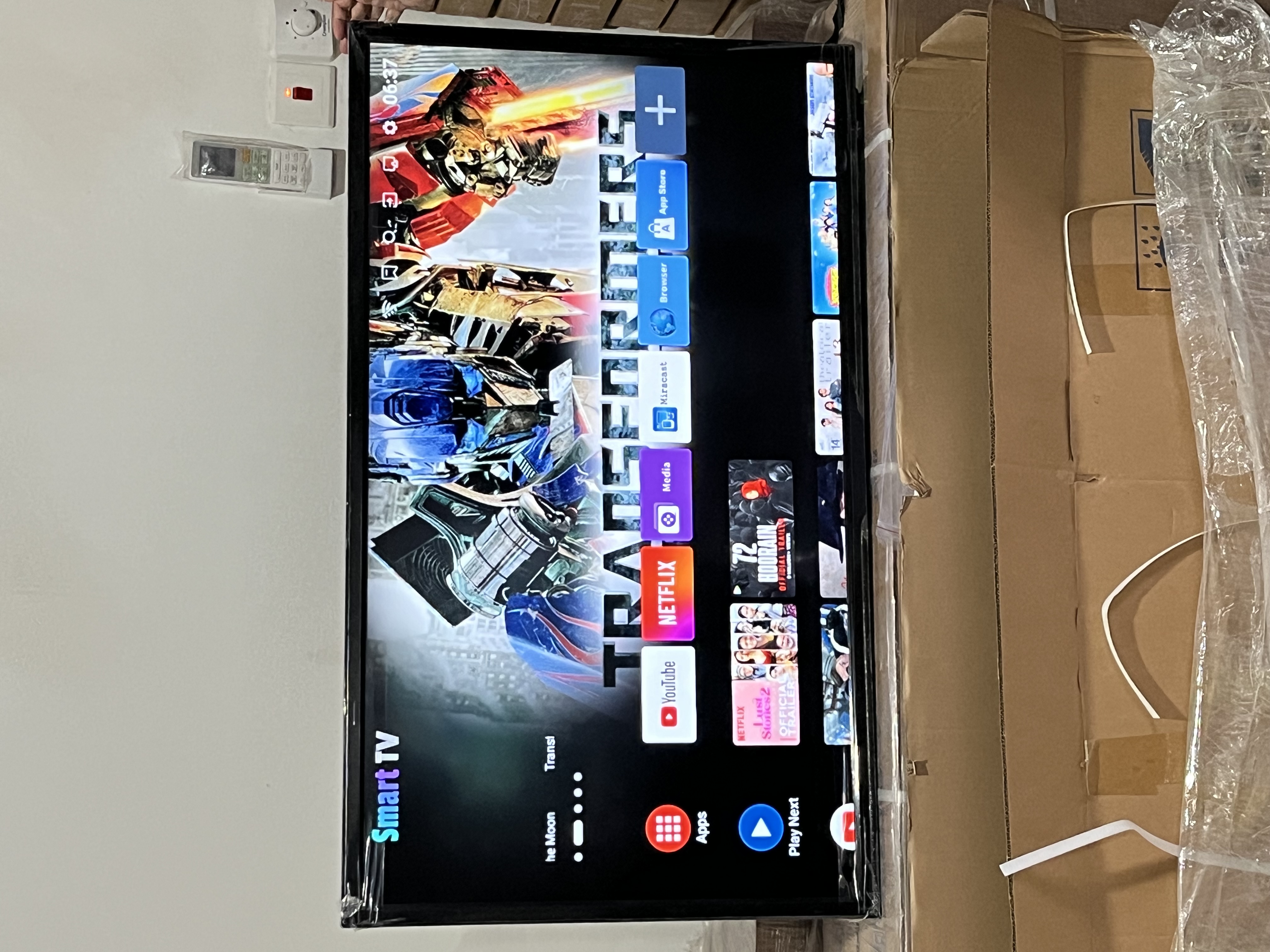 55 Inch Android Smart TV β Full HD LED Television with Netflix, YouTube & WiFi