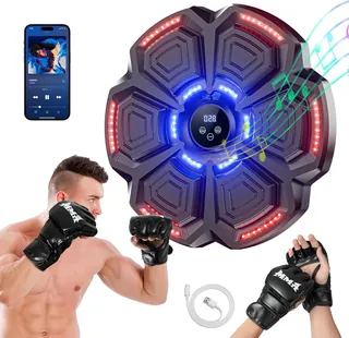 Smart Music Boxing Target Wall Pad Bluetooth Gloves | Upfrica GH - Boxing & Martial Arts Training - main product image