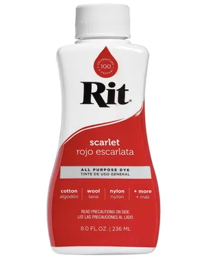Rit All Purpose Fabric Dye Scarlet 236ML | Upfrica GH - Fabric Dyes - main product image