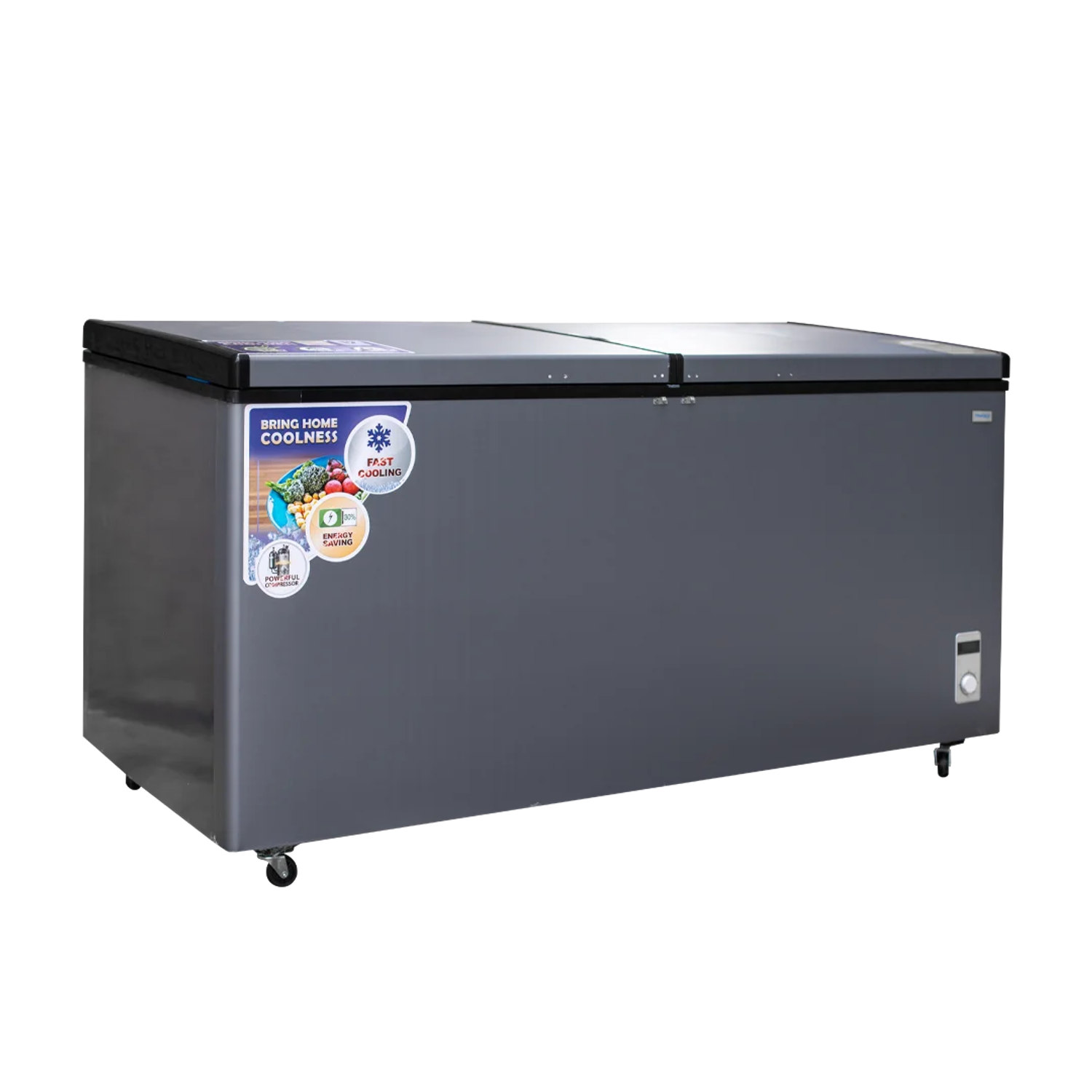 Nasco NAS 800FL DD Double Door Chest Freezer