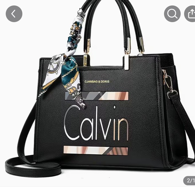 Women’s Elegant Black Structured Handbag