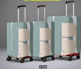 4PCS Luggage Protective Cover Set Thick Wear 1PC 3PCS | Upfrica GH - Luggage & Travel Bags - main product image