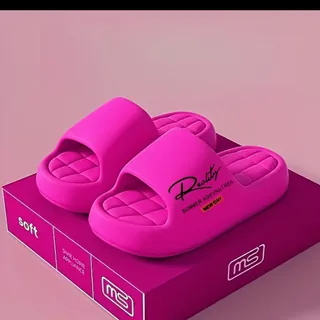 Womenโs Soft Platform Slippers