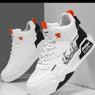 Men’s Black & White Sneakers