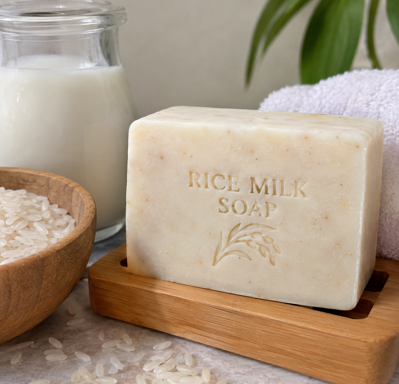 Rice Milk Soaps Mixture