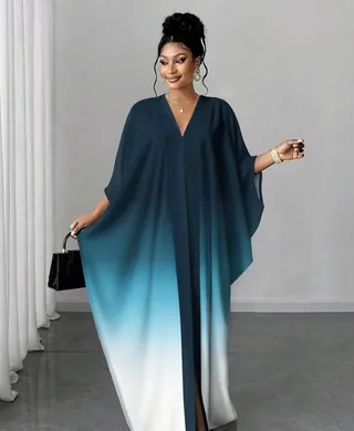 Women’s Ombre Kaftan Maxi Dress | Upfrica GH - Maxi Dresses - main product image