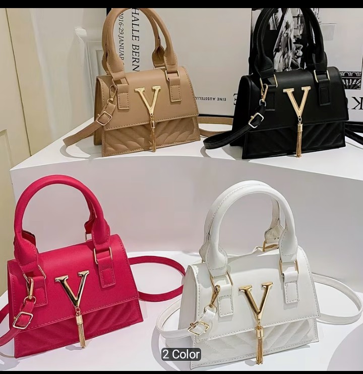 DZY Brand Black Patent Handbag
