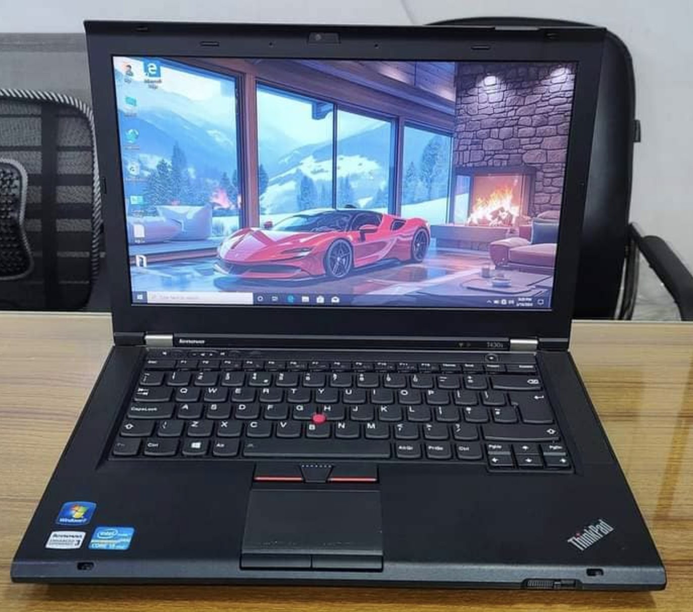 LENOVO THINKPAD LAPTOP T430s INTEL CORE i7 3rd Gen 8GB RAM 500GB HDD WIN 10 in GH
