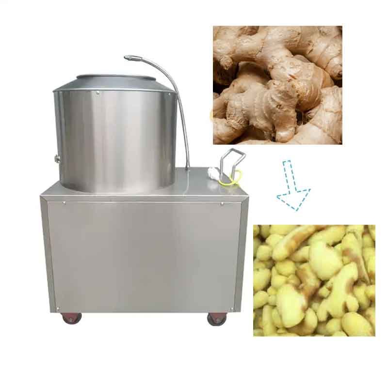 Ginger Peeling Machine Carrot Potato Peeler Washing Peeling Machine in GH