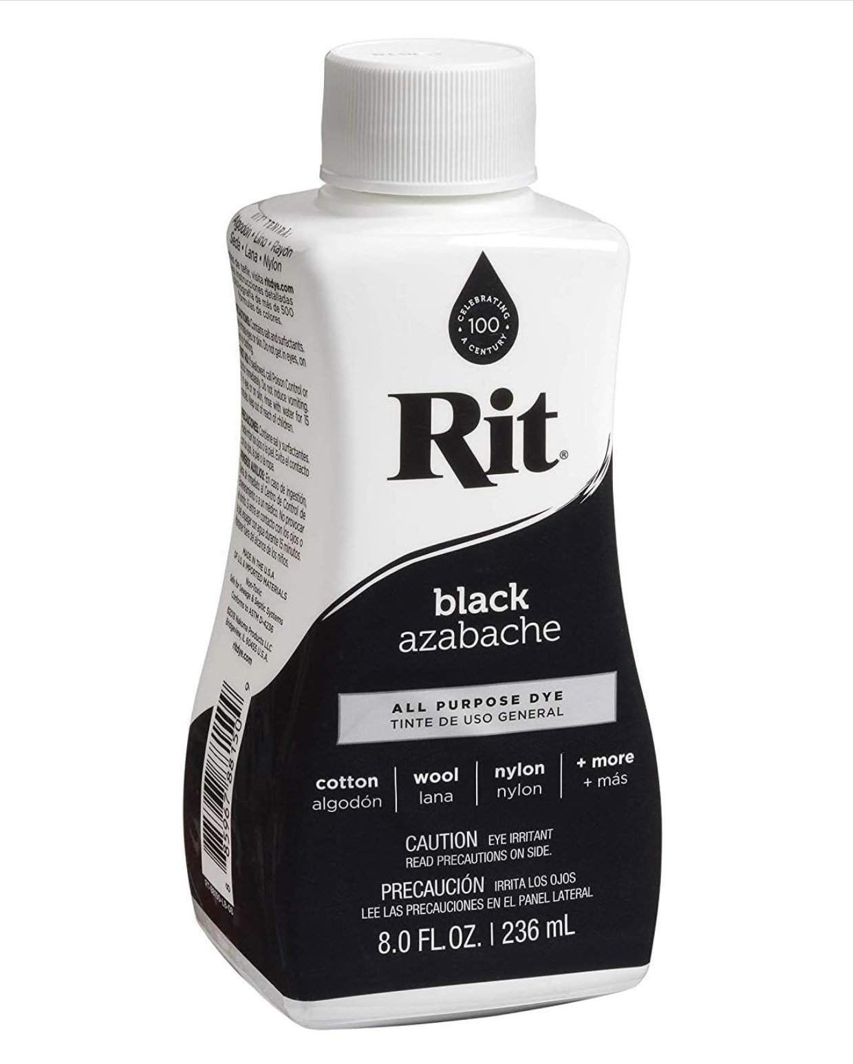 Rit All-Purpose Liquid Dye, 8 FL OZ, Black in GH