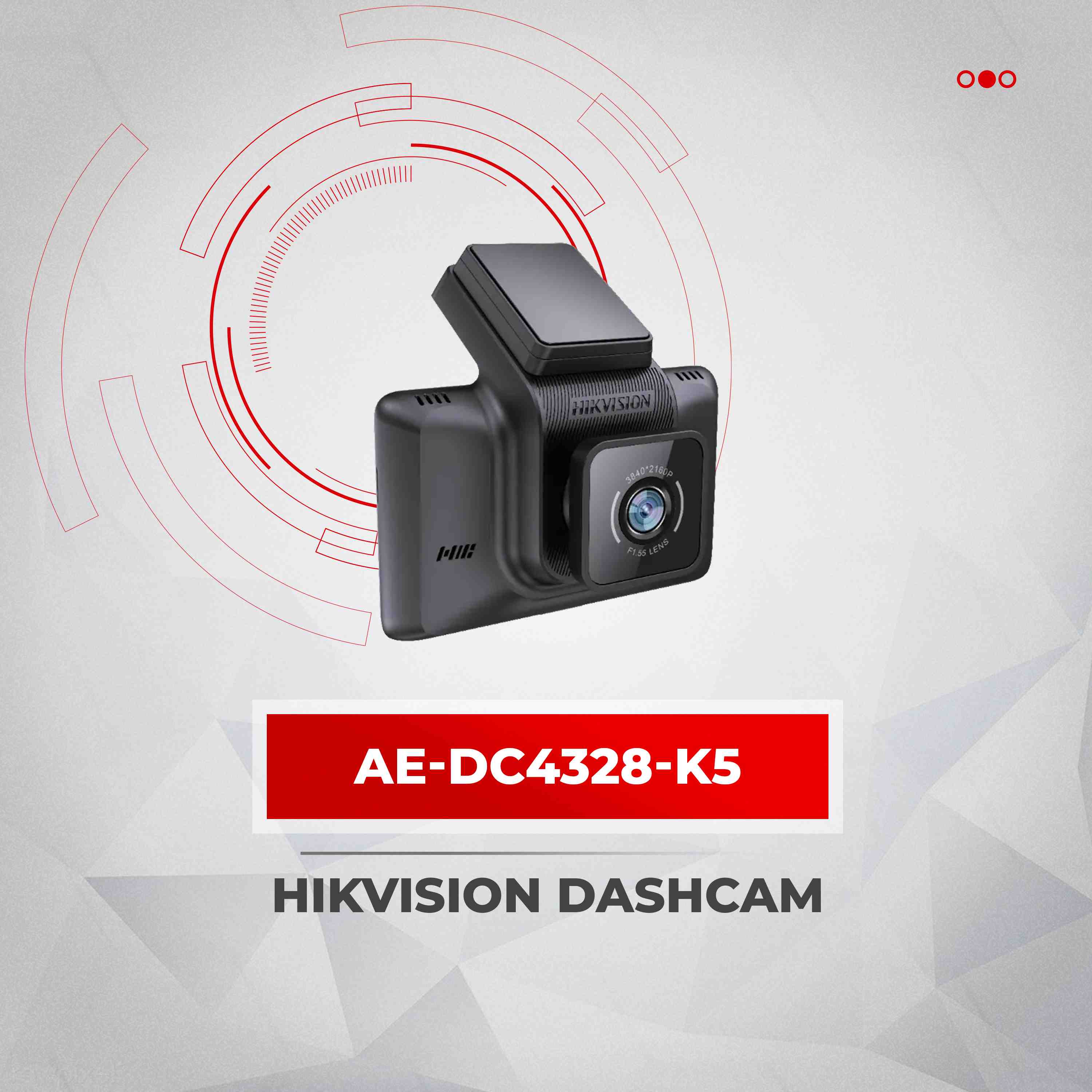 Hikvision 2ch Dashcam WiFi CCTV Security Surveillance Camera in GH