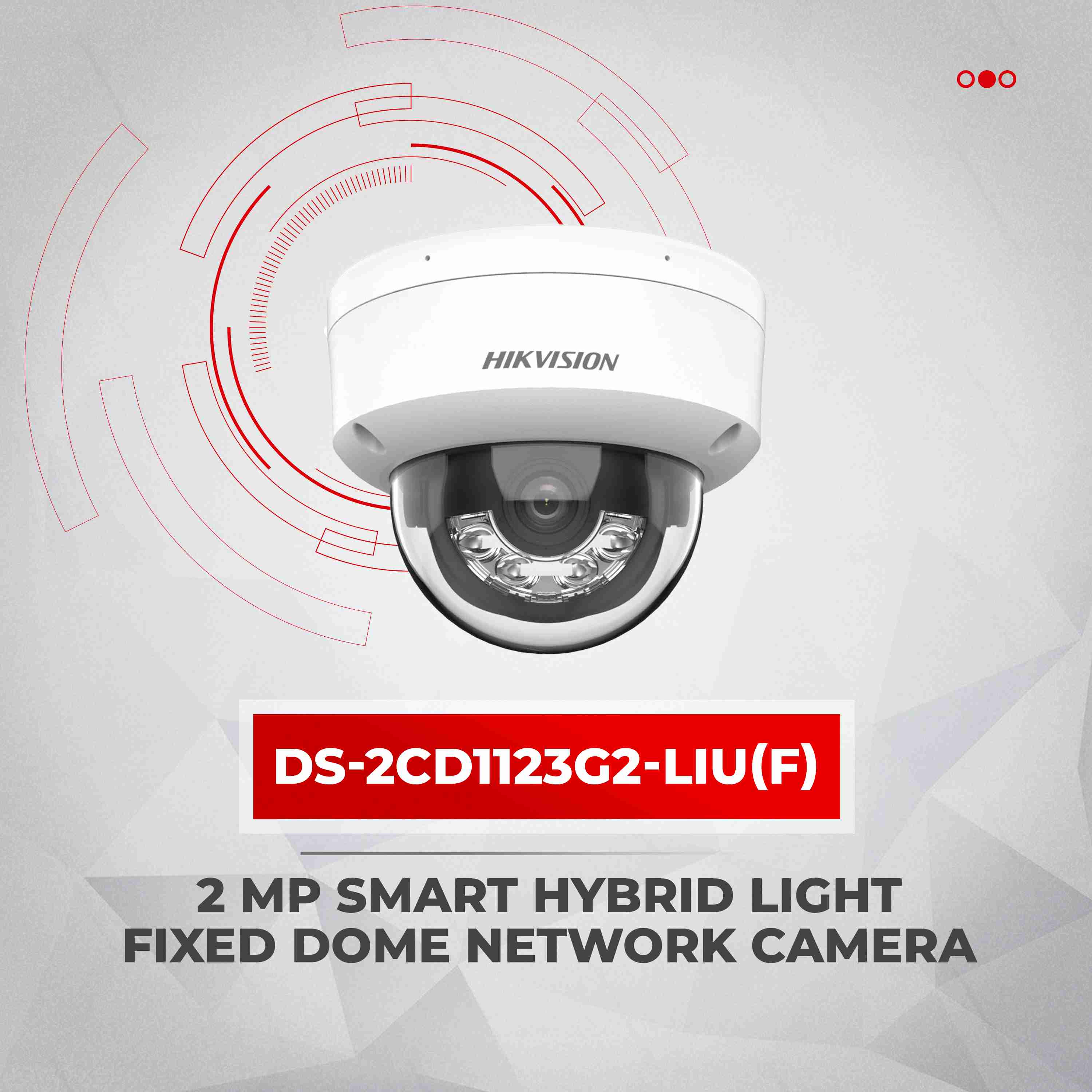CCTV Hikvision 2mp IP Dome Camera in GH