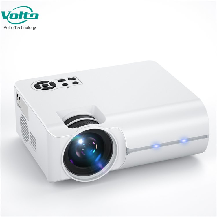 Projector 6000 Lumen Mirror Portable Mini Projectors Smartphone Home Theater Projector Movie Video Beamer in GH
