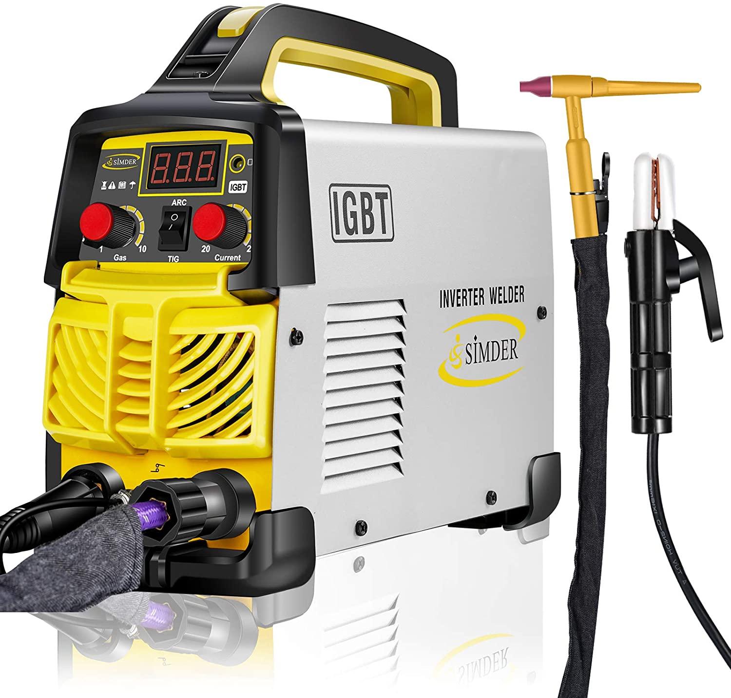 Tig Welder 140amp 220V TIG MMA 2 in 1 Welding Machine Stick Arc Welding DC IGBT Inverter in GH