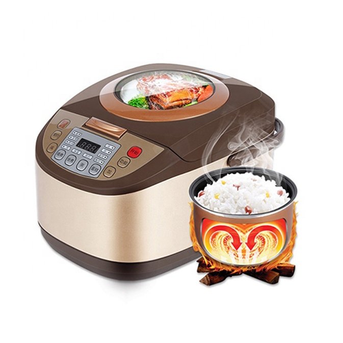 Rice cooker drum shape double pot 220v cylinder Non Stick Multi Rice Cooker in GH