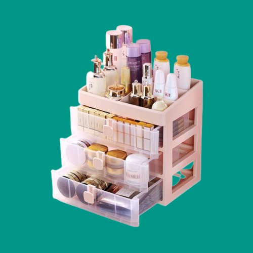 Countertop Organizer for Cosmetics Vanity brush with Holder in GH