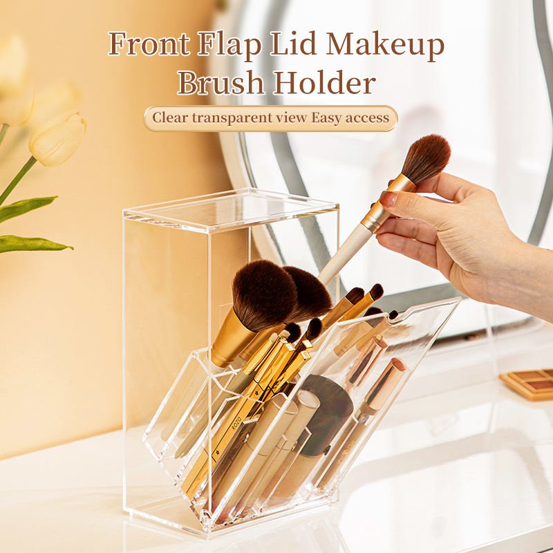 Makeup Organizer Box Cosmetic Brush Storage Holder in GH
