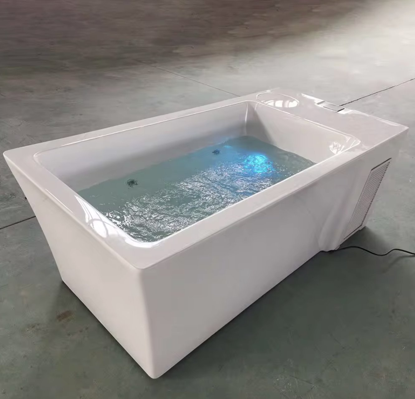 Spa Tub Rectangular Ice Bath Tub Acrylic in GH