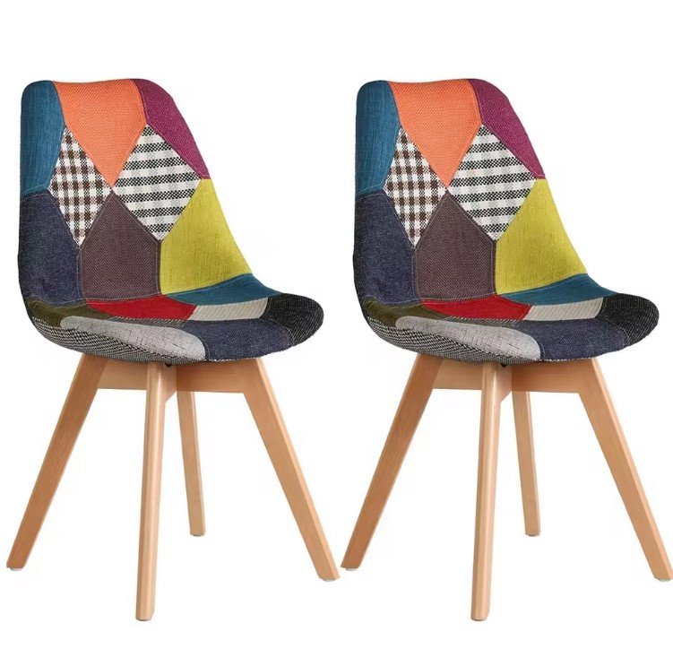 Dining Chair With Wooden Leg in GH
