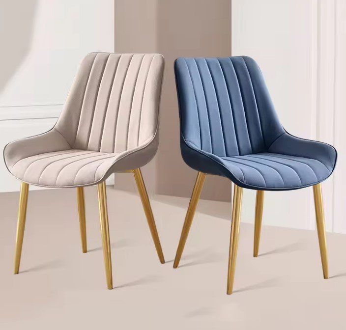 Chair Soft Fabric Velvet Restaurant Dining Room Chairs in GH