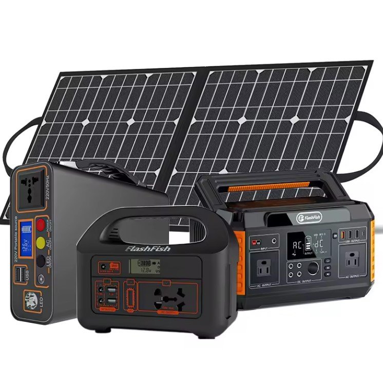 Portable Power Station 500W Solar Generator