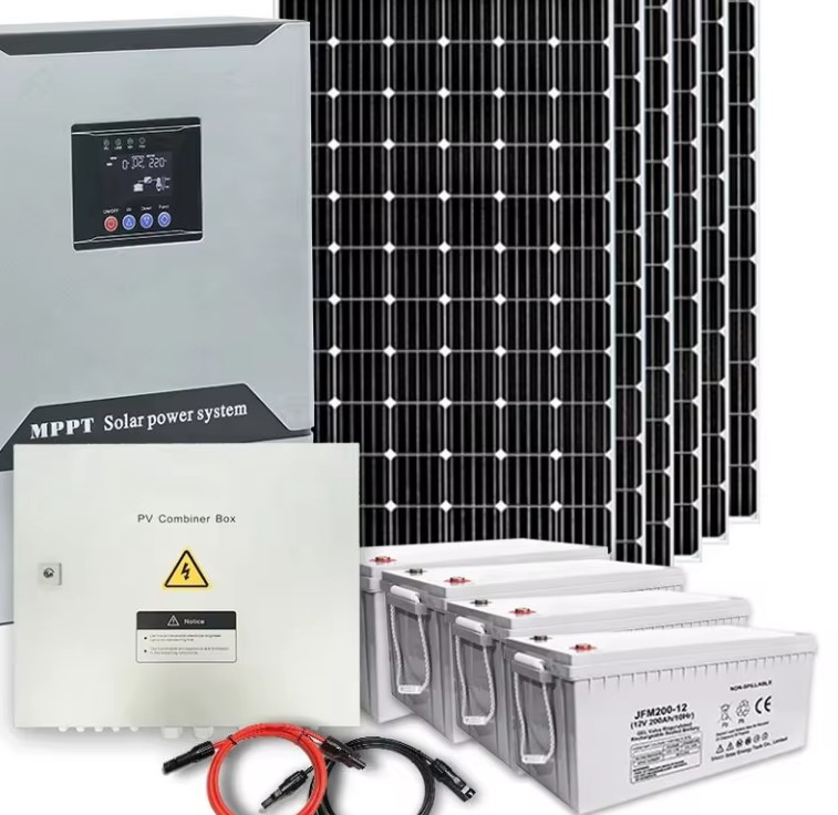 Solar Energy System Home Hybrid Solar Power Systems 1KW 5KW 10KW 20KW Off Grid Solar Panel System For Home