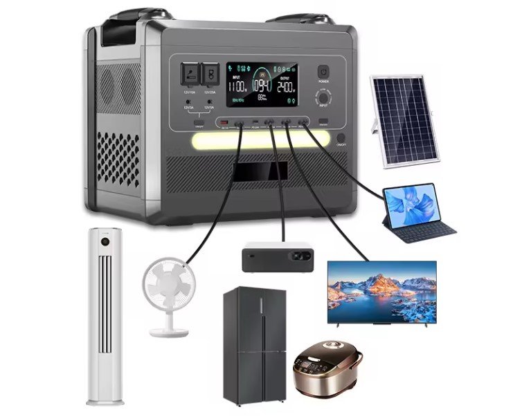 Portable Power Station Lithium Battery 2400w 2000w