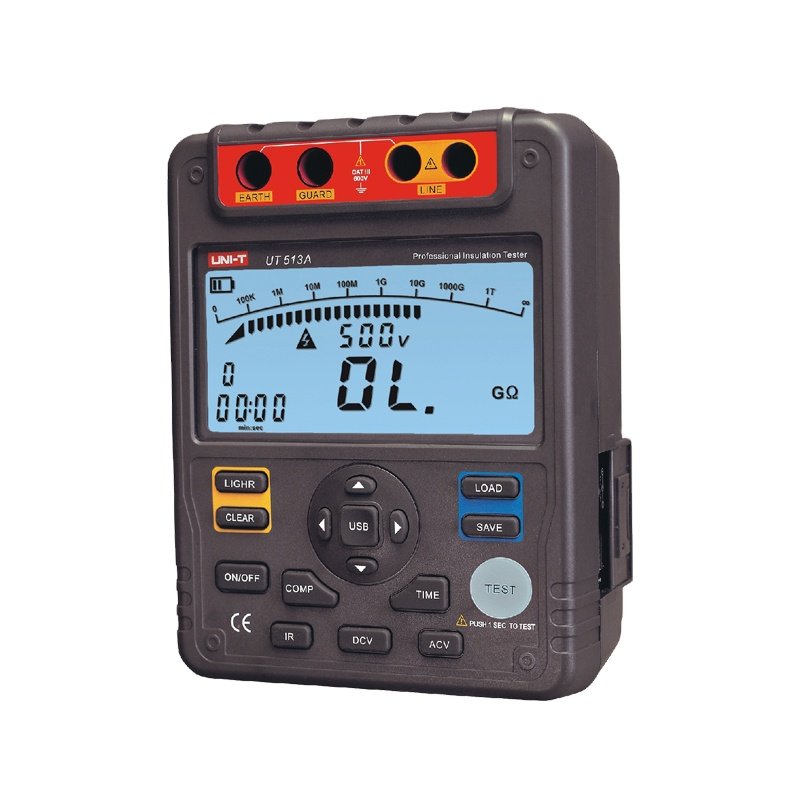 Digital Insulation Resistance Tester 5kv megger UT513 tester in GH