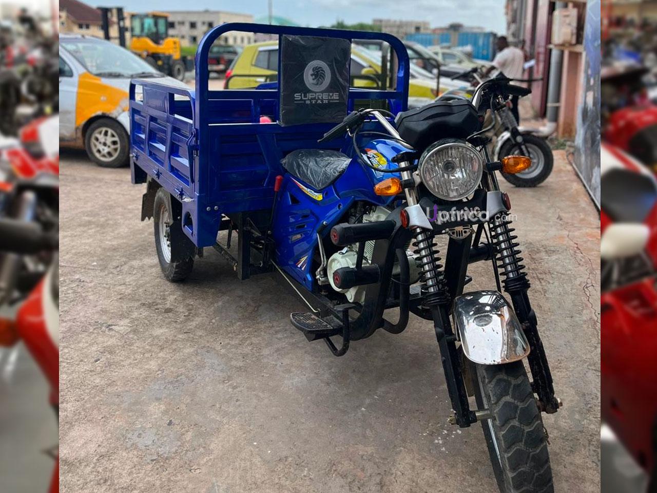 Tricycle Aboboyaa Supreme Star Motorcycle 3 Wheel 200cc Engine Blue