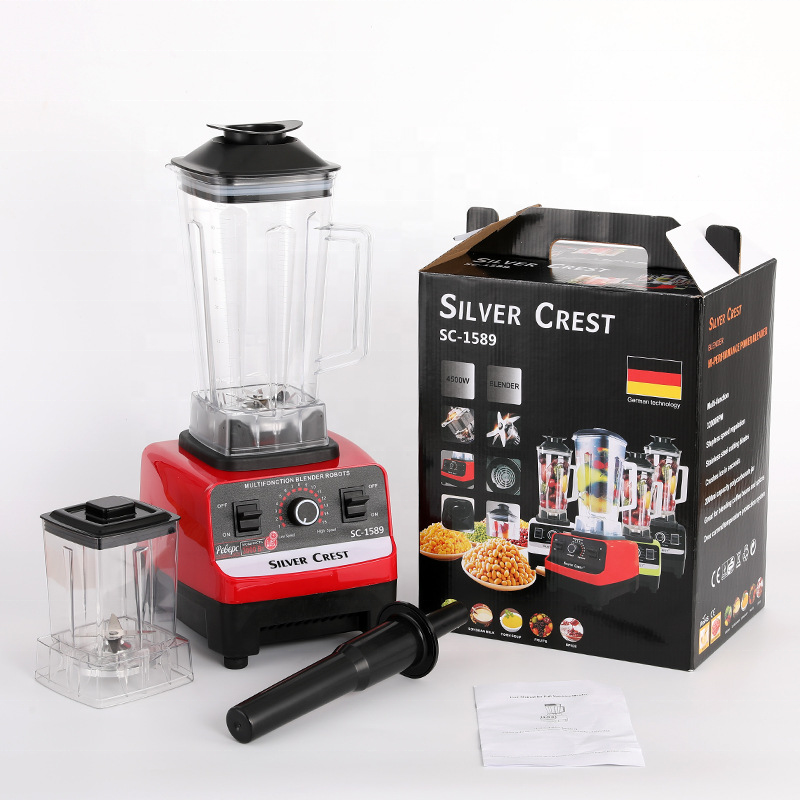 Blender 4500 W Multifunctional Heavy Duty Commercial Blender Grinding Food Processing Machine