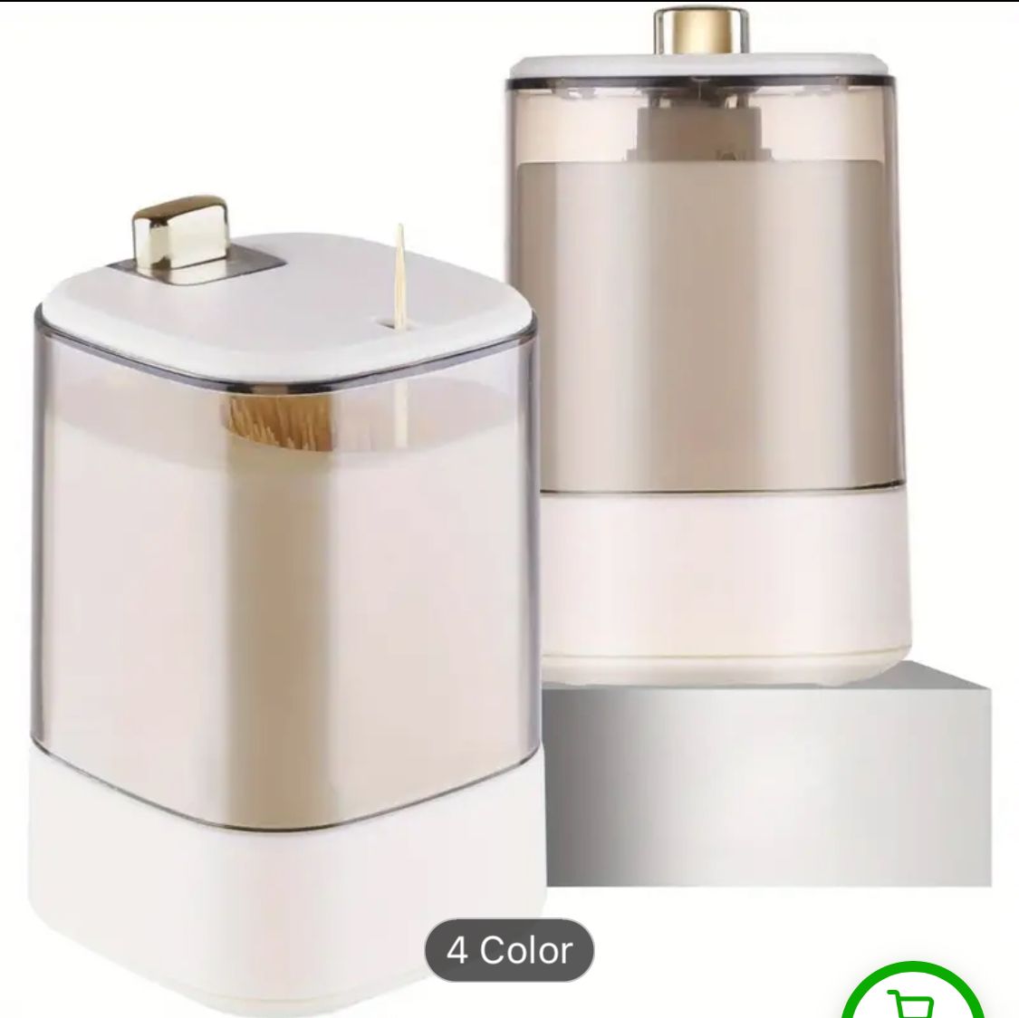 Automatic Pop-Up Plastic Toothpick Dispenser in GH