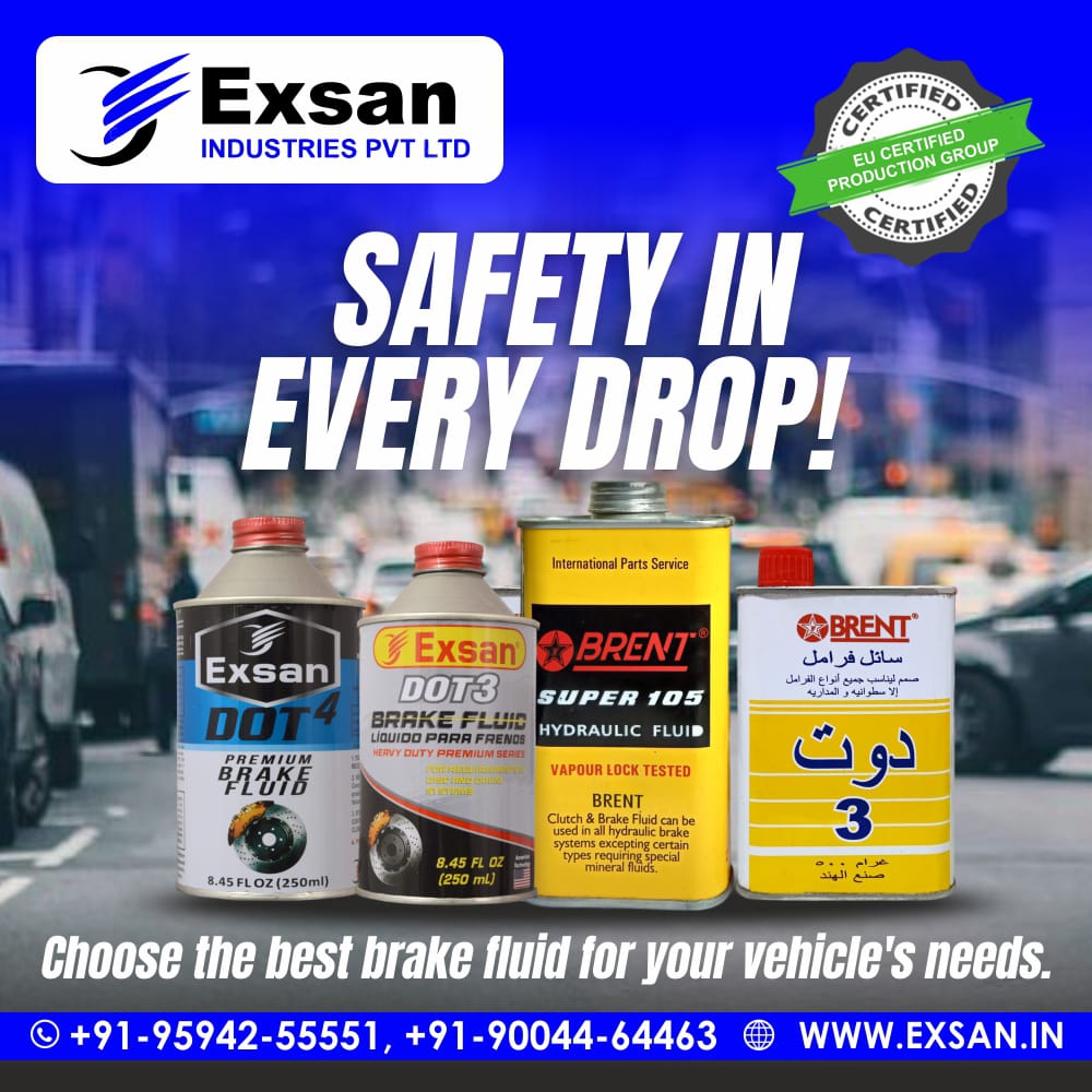 Brake Fluid Dot3, Dot 4, Dot5.1 in GH