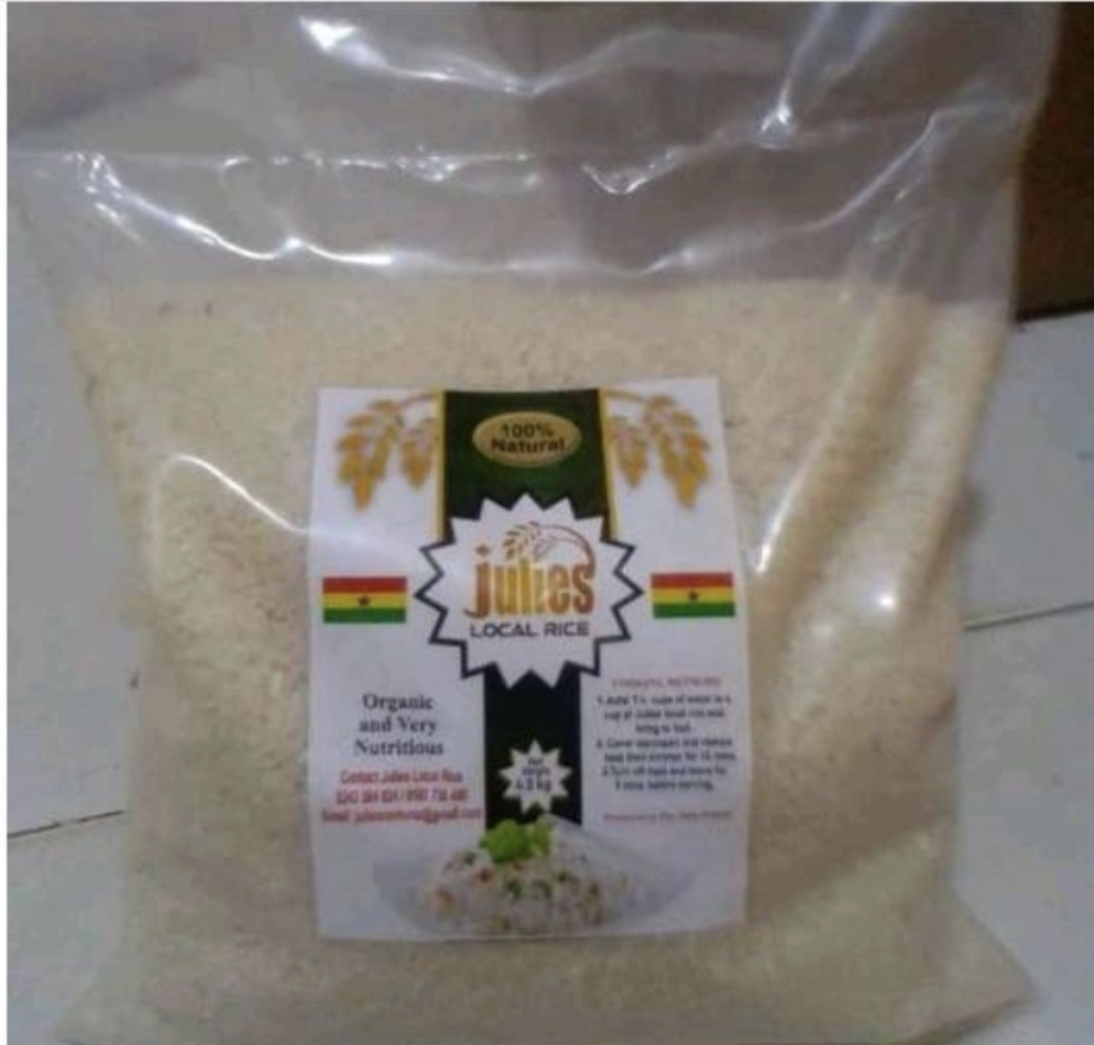 4.5kg JULIES local rice in GH