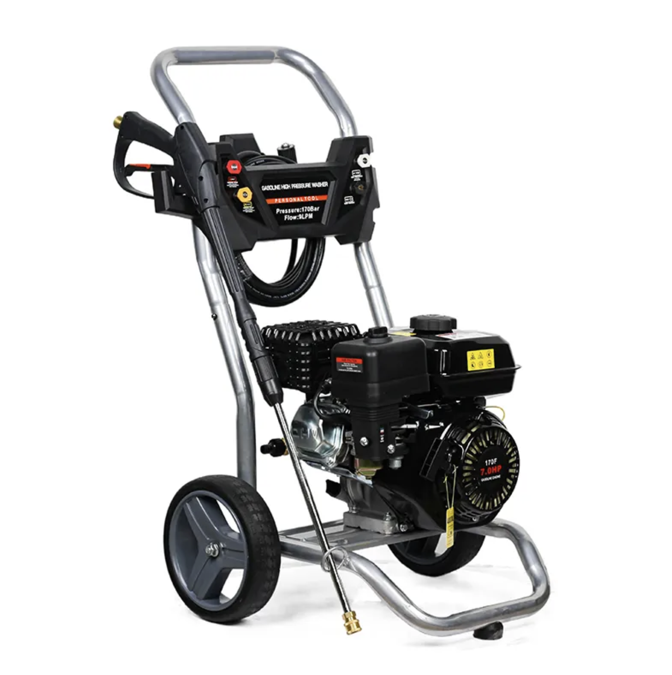 High Pressure Washer Car Petrol Vehicle Commercial Washing Cleaning Machine 7HP Pressure: 170bar in GH