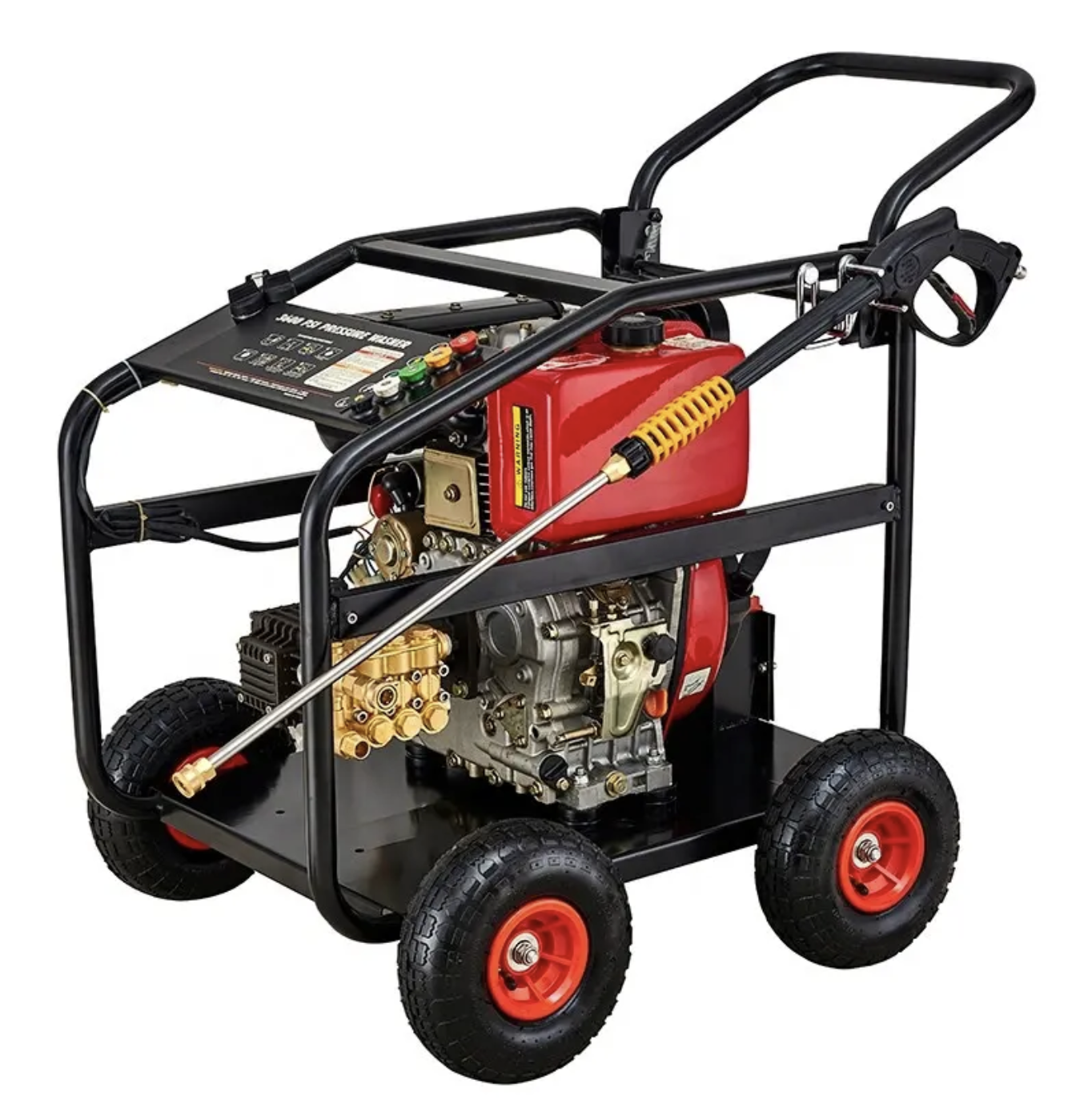 Car Wash Machine CE diesel high pressure cleaner 250Bar 188FE pressure cleaner 3600PSI commercial car washer high pressure cleaner in GH