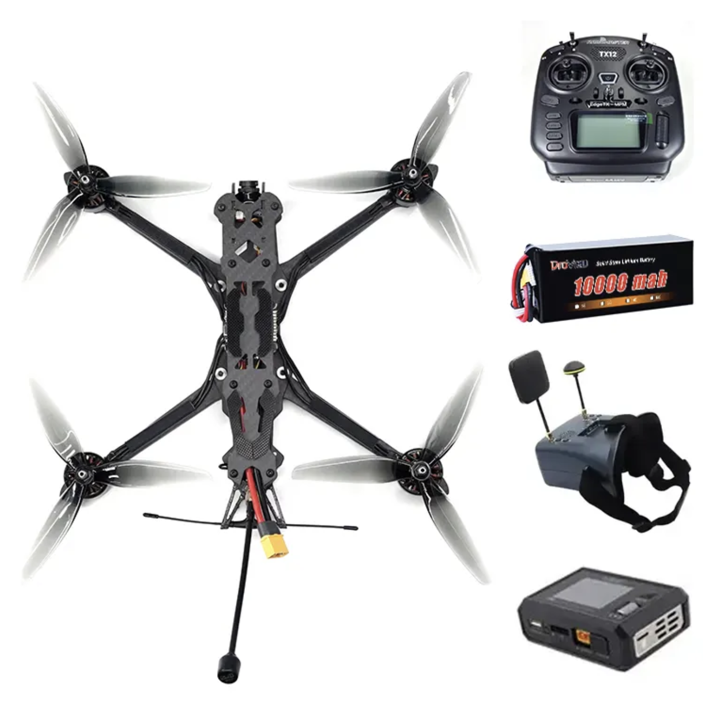 Camera Drone Heavy Payload – High-Speed Long Flight with Night Vision & Remote Control