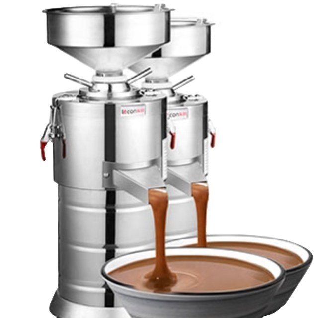 Peanut Groundnut Sesame Sauce Butter Grinder Dispenser Mill Machine 35kg/h in GH