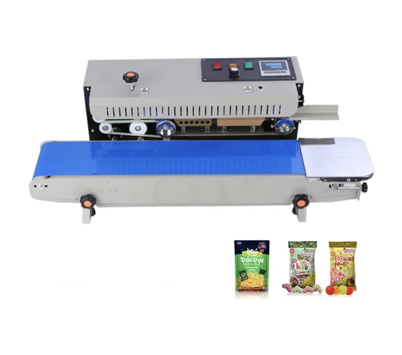 FR-900 Multi-Functional Continuous Band Sealing Machine – High-Speed Plastic Bag Sealer in GH