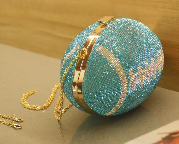 Trending Women Luxury Bling Rhinestone Clutch Handbag Evening Bags in GH