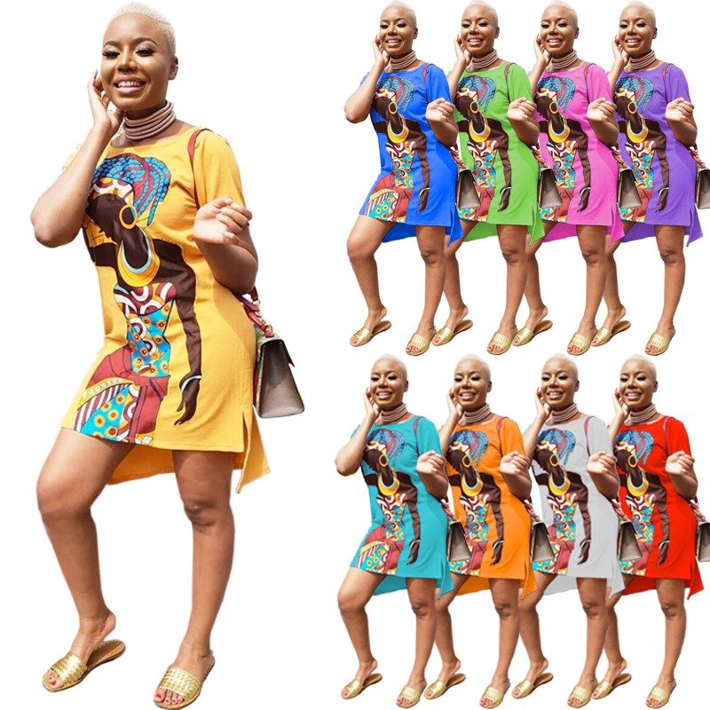 Womens Bodycon Dress Print Party, Casual and Club Dress for Girls in GH
