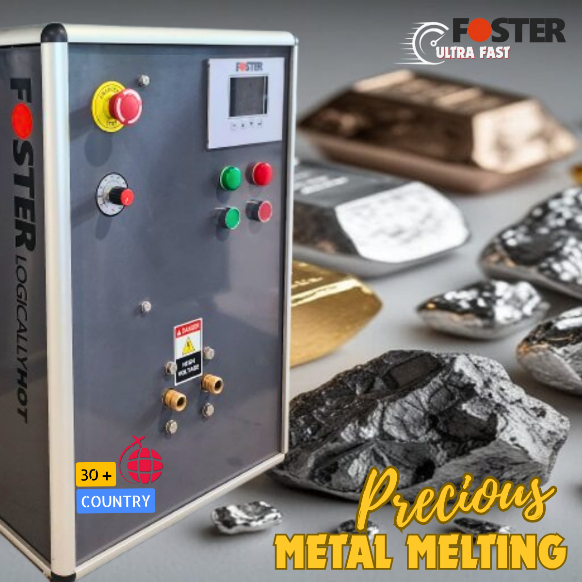 Laboratory Precious Metal Melting Furnace in GH