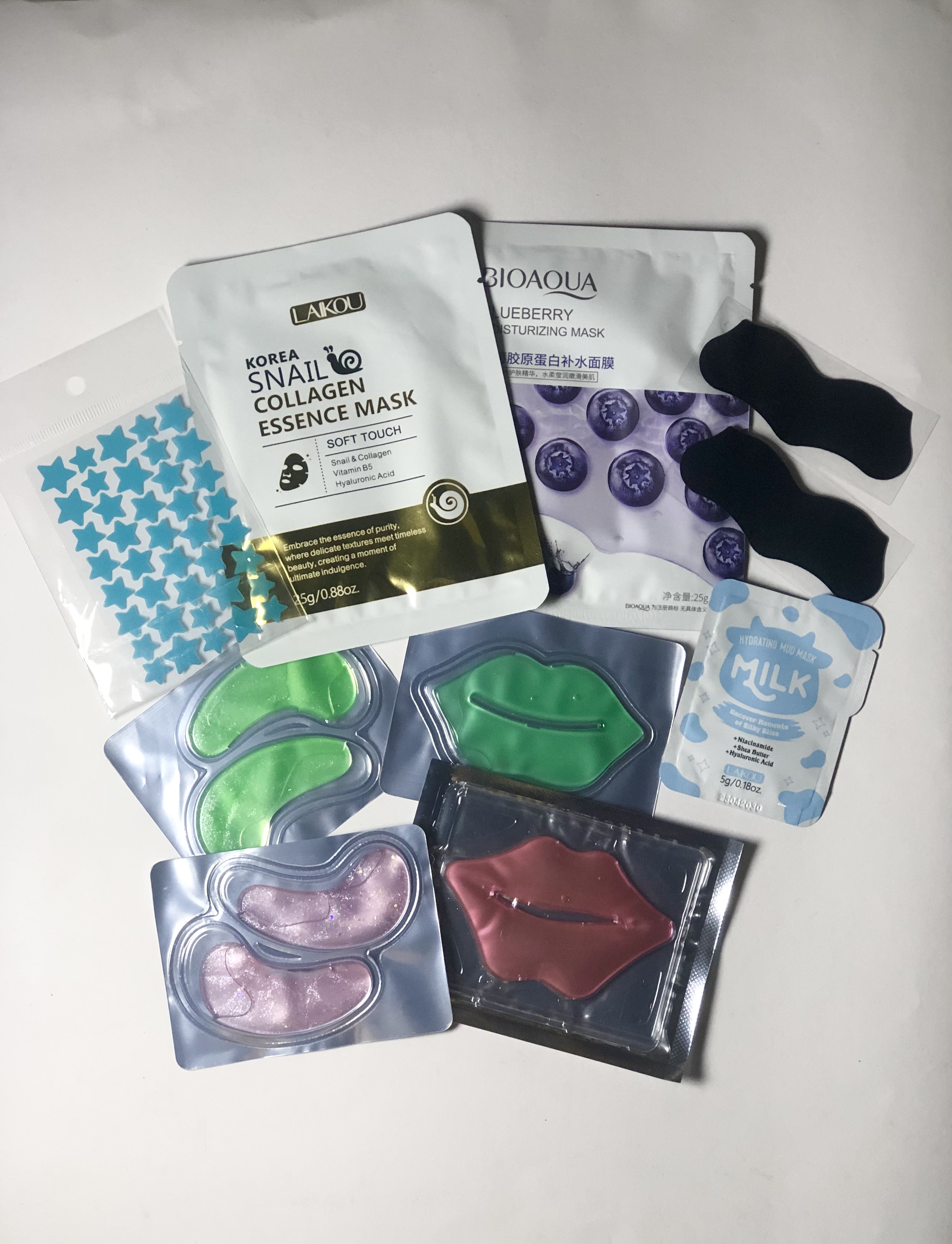 10 PCs Face Care Set
