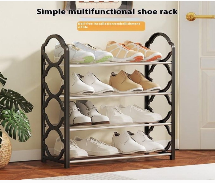 Four-layer shoe rack shoe storage rack
