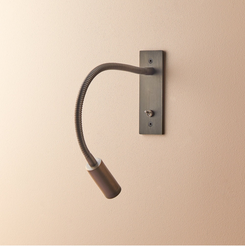 Flex Wall Light in Bronze Finish in GB