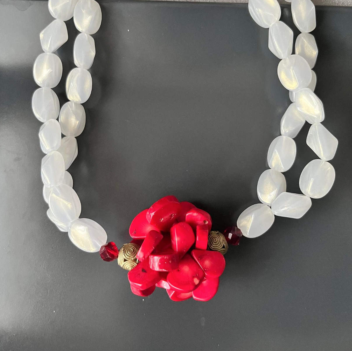 Bead Necklace Handmade Fashion Colourful Jewelry in GH