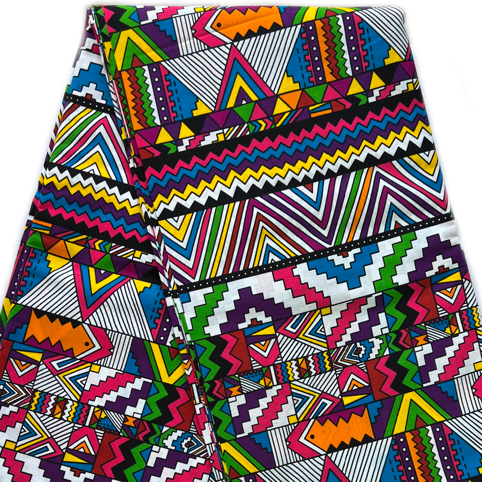 African Fabric Print Ankara 100% Cotton Ethnic Colourful Yards in GH