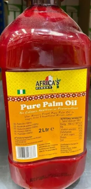 Africa's Palm Oil Bottle Colours Additives Preservatives | Upfrica UK - Palm Oil, Cooking Oil & Sauces - main product image