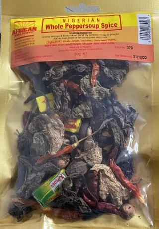 Nigerian Whole Tasty Peppersoup Spice | Upfrica UK - Men’s Shoes - main product image