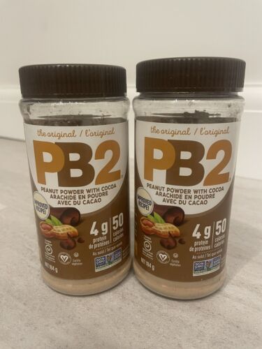 2x PB2 Peanut Butter Powder With Cocoa - improved (2x184g) in GB